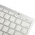 BK3001 Ultra-thin Bluetooth 3.0 ABS Keyboard for iPad Air 2 / iPAD Air / iPad 6 / iPad 5 / iPad mini 1 / 2 / 3 / New iPad (iPad 3) / iPad ,iPhone 4 & 4S / 3G,Sony PS3,Smart phones(White)