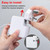 2.1A USB Power Adapter Travel Charger, EU Plug(White)