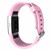 For Fitbit Charger 2 Bracelet Watch Diamond Texture TPU Watch Band, Full Length: 23cm(Pink)