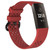 Square Hole Adjustable Sport Watch Band for FITBIT Charge 3(Red)