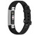 Solid Color Silicone Watch Band for FITBIT Alta / HR(Black)