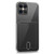 For iPhone 12 TPU Transparent Protective Case with Card Slots(Blue)