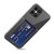 For iPhone 12 mini TPU Transparent Protective Case with Card Slots (Yellow)