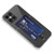 For iPhone 12 mini TPU Transparent Protective Case with Card Slots (Yellow)