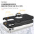 For iPhone 12 mini Magnetic Ring Kickstand Shockproof Phone Case (Black)