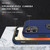 For iPhone 12 Magnetic Ring Kickstand Shockproof Phone Case(Blue)