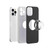 For iPhone 12 Pro PU+PC+TPU Mobile Phone Protective Case(Black)