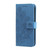 For iPhone 12 mini 7-petal Flowers Embossing Pattern Horizontal Flip PU Leather Case with Holder & Card Slots & Wallet & Photo Frame (Blue)