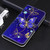 For iPhone SE 2022 / SE 2020 / 8 / 7 Voltage Colored Drawing Magnetic Clasp Horizontal Flip PU Leather Case with Holder & Card Slots(C11 Blue Golden Chain Butterflies)