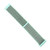 For Fitbit Versa / Versa 2 Nylon Watch Band with Hook and Loop Fastener(Green Gray)