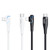 REMAX RC-192i Carrie Series PD 20W USB-C / Type-C to 8 Pin 90 Degree Elbow Fast Charging Gaming Data Cable, Cable Length: 1m(Black)