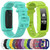 For Fitbit Inspire HR / Ace 2 Silicone Smart Watch  Watch Band(Blue)