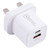 20WACB 20W QC3.0 + PD Quick Charger, Plug Specification:UK Plug(White)