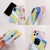 For iPhone 12 / 12 Pro Colorful Liquid Silicone Phone Case(Blue)