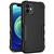 For iPhone 12 mini Non-slip Armor Phone Case (Black)