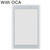 For Samsung Galaxy Tab A 8.0 (2019) SM-T295 (LTE Version) Front Screen Outer Glass Lens with OCA Optically Clear Adhesive (White)