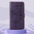 For Infinix Hot 11s Embossed Butterfly Leather Phone Case(Dark Purple)