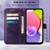 For Infinix Hot 11s Embossed Butterfly Leather Phone Case(Dark Purple)