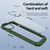 For iPhone 12 / 12 Pro TPU + PC Lens Protection Phone Case(Green)
