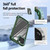 For iPhone 12 / 12 Pro TPU + PC Lens Protection Phone Case(Green)