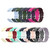 18mm Silver Color Buckle TPU Wrist Strap Watch Band for Fitbit Charge 4 / Charge 3 / Charge 3 SE, Size: L(Grey)
