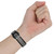For Fitbit Versa 2 / Versa / Versa Lite / Blaze 23mm Sports Two Colors Silicone Replacement Strap Watchband(Black Rose Red)