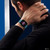 For Fitbit Versa 2 / Fitbit Versa / Fitbit Versa Lite Solid Color Silicone Watch Band, Size:L(Rock cyan)