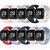 For Fitbit Versa 2 / Fitbit Versa / Fitbit Versa Lite Solid Color Silicone Watch Band, Size:L(White)