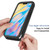 For iPhone 12 mini Starry Sky Solid Color Series Shockproof PC + TPU Protective Case(Red)