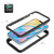 For iPhone 12 mini Starry Sky Solid Color Series Shockproof PC + TPU Protective Case(Red)