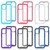 For iPhone 12 mini Starry Sky Solid Color Series Shockproof PC + TPU Protective Case(Red)