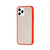 For iPhone 12 mini Skin Hand Feeling Series Shockproof Frosted PC+ TPU Protective Case(Red)