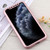 For iPhone 12 / 12 Pro Shockproof PC Full Coverage Protective Case with Tempered Glass Film(Rose Gold)