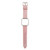 For Fitbit Blaze Fresh Style Leather Watch Band(Pink)