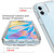 For iPhone 12 mini Shockproof  High Transparency Two-color Gradual Change PC+TPU Candy Colors Protective Case (Black)