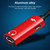 2 in 1 8 Pin Male to Dual 8 Pin Female Charging and Listening to Music Audio Earphone Adapter, Compatible with All IOS Systems(Red)