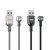 REMAX RC-024i Sury Leyo Series 1.2m 2.4A USB to 8 Pin Data Cable for iPhone, iPad(Silver)