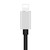 ENKAY Hat-prince HC-15 8 Pin + 3.5mm Jack to 8 Pin Charge Audio Adapter Cable, Support up to iOS 15.0(Silver)