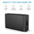 XBX09 40W 5V 8A 5 USB Ports Quick Charger Travel Charger, US Plug(Black)