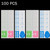 100 PCS for Huawei Honor 5c 0.26mm 9H Surface Hardness Explosion-proof Tempered Glass Screen Film