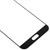 For Samsung Galaxy A8 (2016) / A810 10pcs Front Screen Outer Glass Lens (Black)