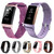For Fitbit Charge 3 Watch Nylon Canvas Strap Plastic Connector Length: 21cm(Gray)