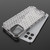 For iPhone 12 / 12 Pro Shockproof Honeycomb PC + TPU Case(Grey)