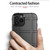 For iPhone 12 / 12 Pro Full Coverage Shockproof TPU Case(Grey)