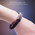 XJ-28 3A USB to 8 Pin Creative Bracelet Data Cable, Cable Length: 22.5cm(Black)