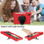 For iPad mini 6 Spider King EVA Tablet Case with Shoulder Strap & Holder & Pen Slot(Red)