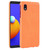 For Samsung Galaxy A01 Core Shockproof Crocodile Texture PC + PU Case(Orange)