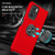 For Xiaomi Redmi K40 PC + TPU Shockproof Magnetic Phone Case with Invisible Ring Holder(Red)