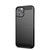 For iPhone 12 / 12 Pro MOF Gentleness Series Brushed Texture Carbon Fiber Soft TPU Case(Black)