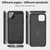 For iPhone 12 / 12 Pro MOF Gentleness Series Brushed Texture Carbon Fiber Soft TPU Case(Black)